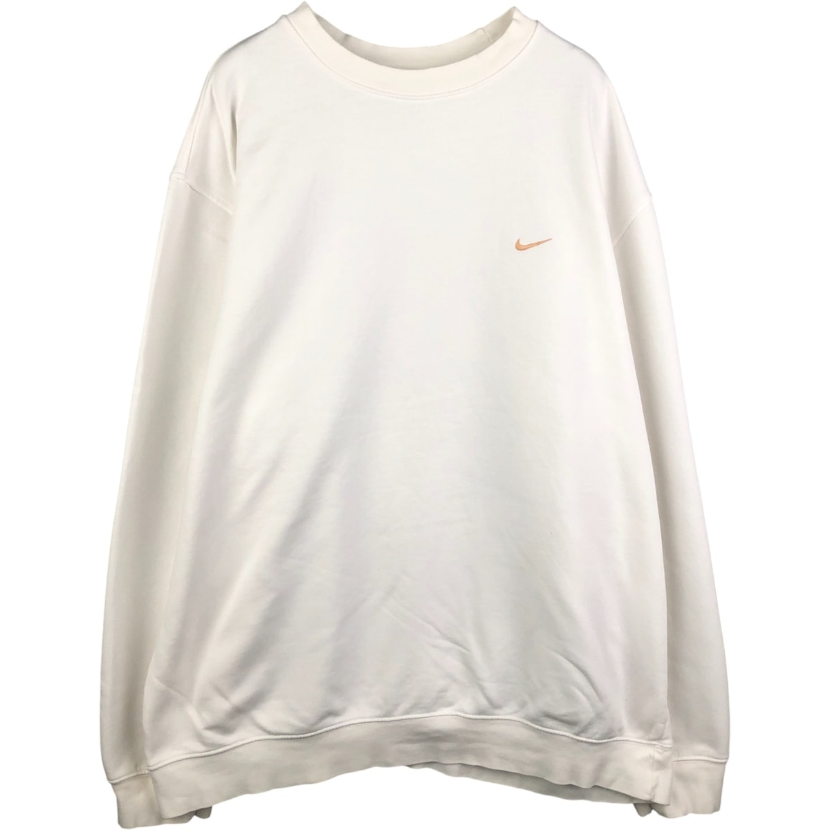 古着 00年代 ナイキ NIKE ワンポイントロゴスウェットシャツ トレーナー メンズXXL相当/eaa590172