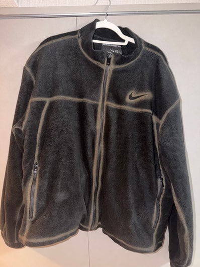 Travis Scott Cactus Jack x Fragment x Nike Fleece Zip Jacket "Black"