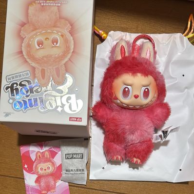 POP MART THE MONSTERS (LABUBU) Big into Energy Series Plush Pendant LOVE