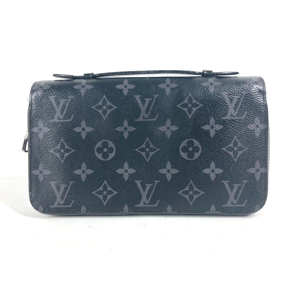 ルイヴィトン LOUIS VUITTON ジッピーXL M61698 モノグラムエクリプス カバン ハンドバッグ トラベルケース 長財布 モノグラムエクリプスキャンバス ブラック