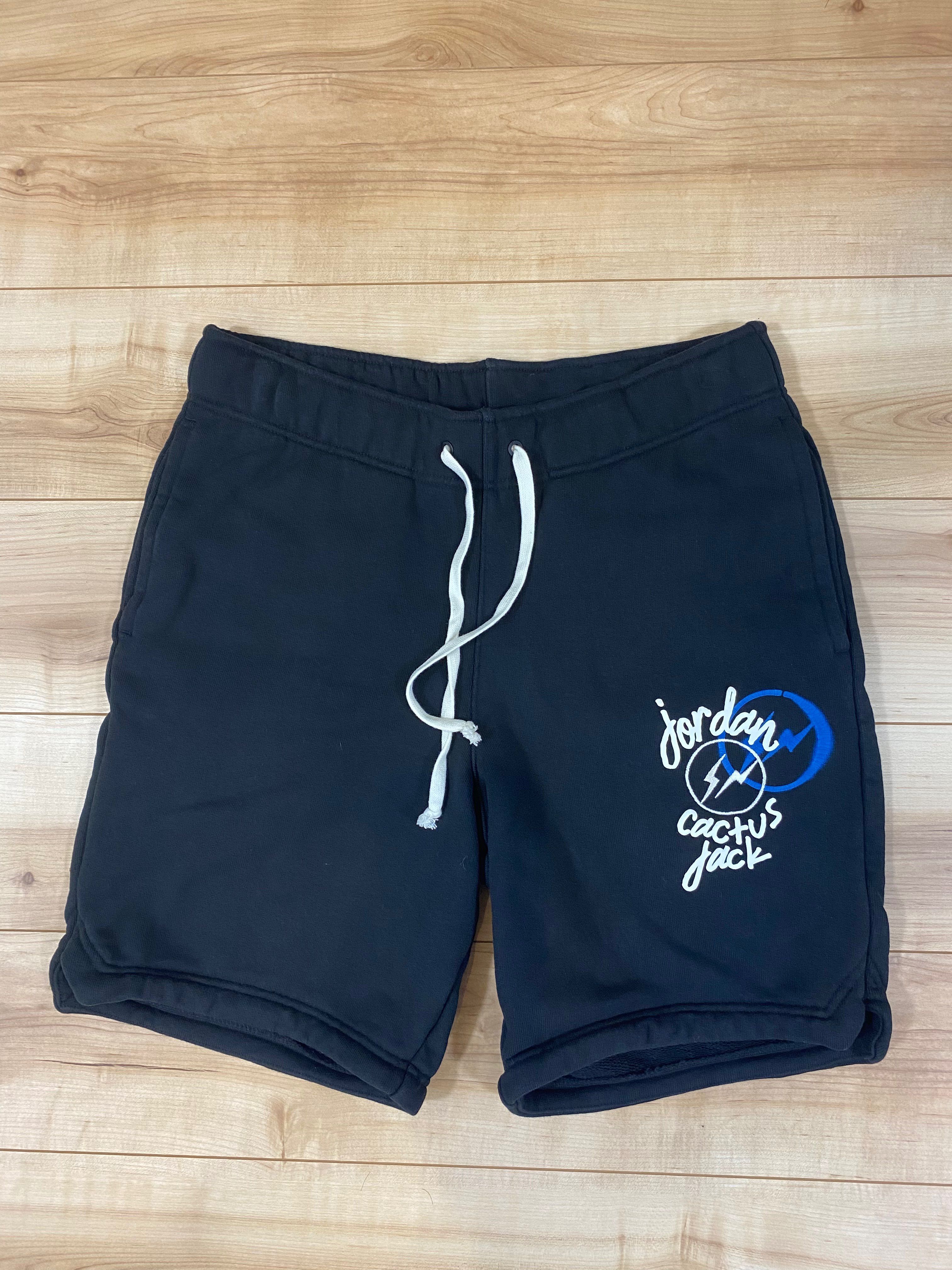 Air Jordan Travis Scott Fragment Shorts "Black" DJ0617-010 / DJ0618-010