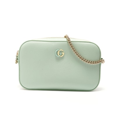 グッチ GUCCI スーパーミニ マーモント GG ショルダーバッグ【中古】