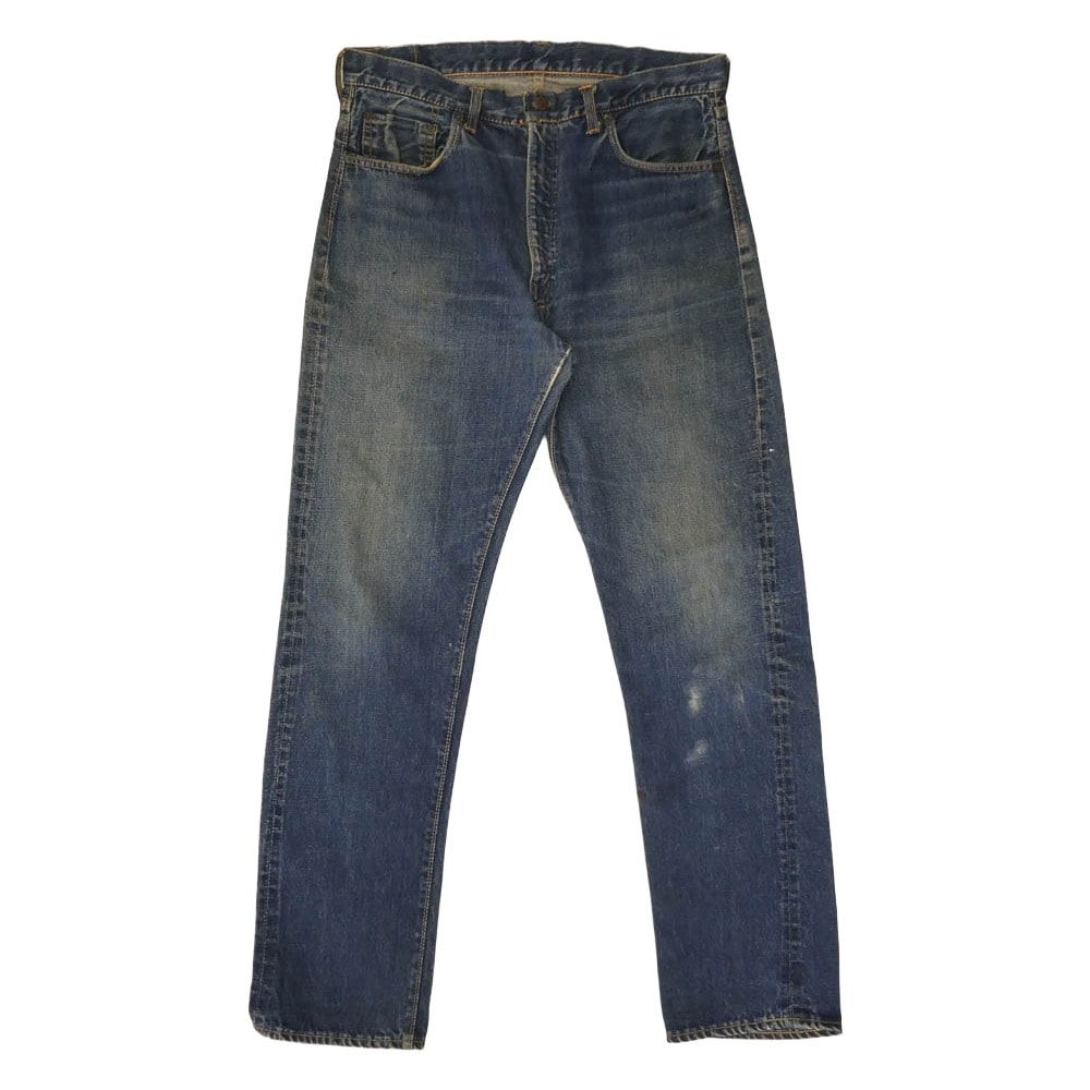 Levi's リーバイス パンツ Vintage ヴィンテージ 60s 505 BIGE ボタン裏刻印K Vステッチ 赤耳 両面不均等V ファスナー交換 デニム パンツ インディゴブルー系【中古】
