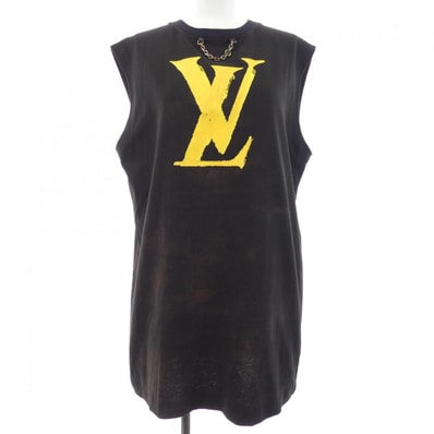ルイヴィトン LOUIS VUITTON グラフィックLVプリントタンクドレス FQJD13IIX ワンピース