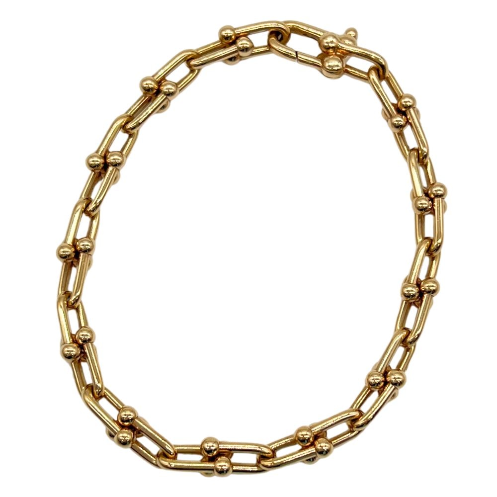 TIFFANY&CO. ティファニー ピンクゴールド ハードウェア スモールリンク ブレスレット 41040