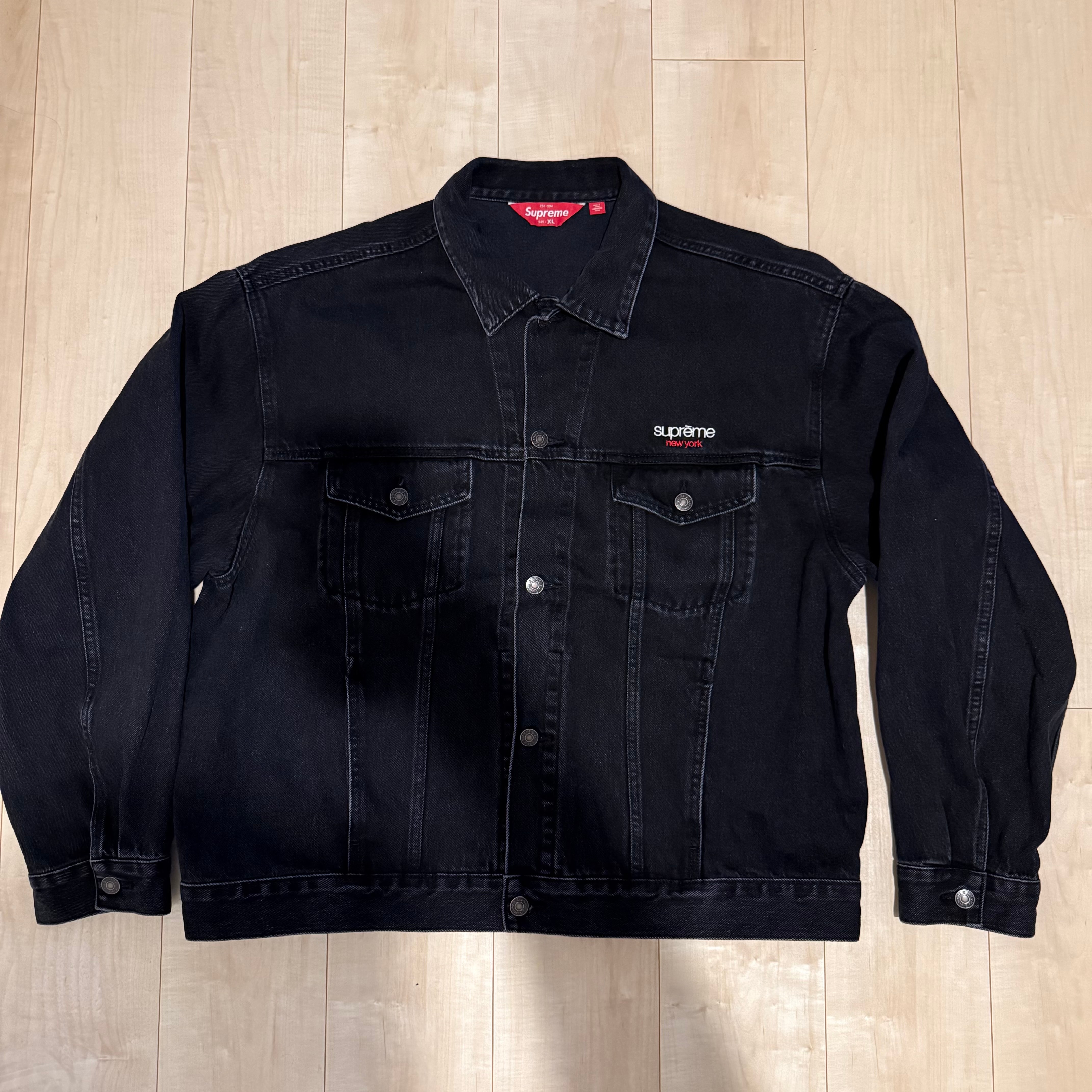 Supreme Denim Trucker Jacket "Black" (26SS)