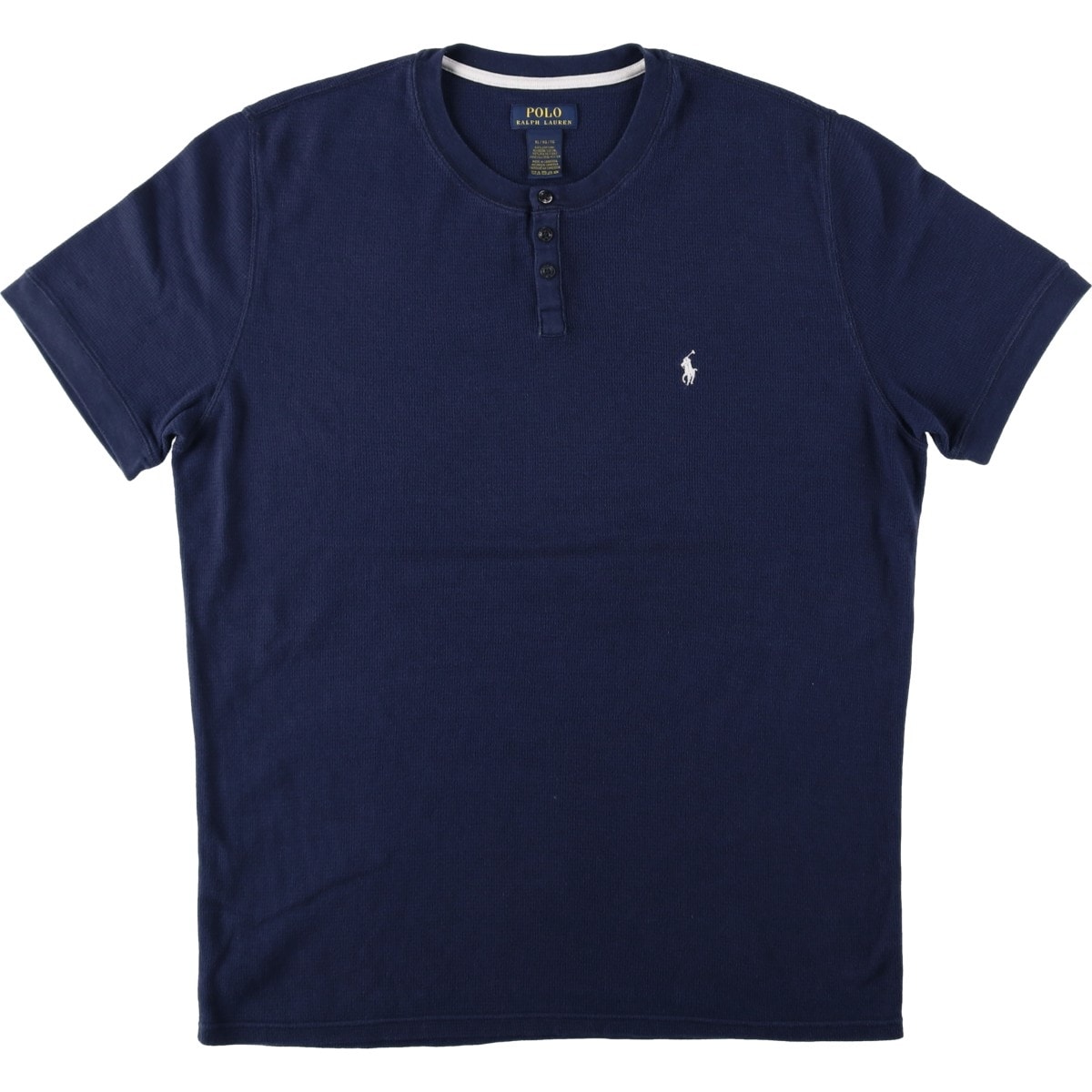 古着 ラルフローレン Ralph Lauren POLO RALPH LAUREN ヘンリーネック サーマル 半袖 Tシャツ メンズXL相当/eaa622029