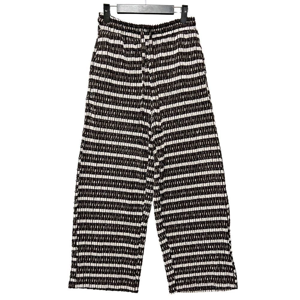 やや傷や汚れあり】ZARA ザラ ジャガード イージ パンツ 52858の古着