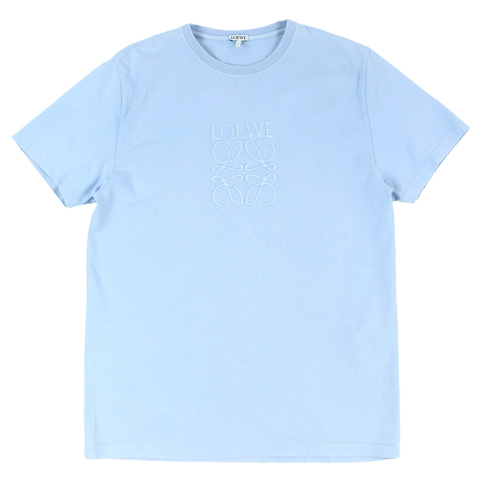 美品 ロエベ アナグラム レター刺繍 半袖Tシャツ XS H526Y22XA4