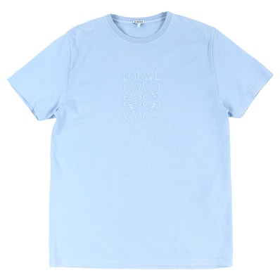 美品 ロエベ アナグラム レター刺繍 半袖Tシャツ XS H526Y22XA4