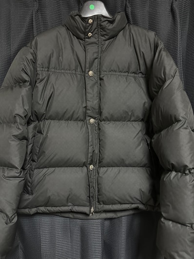 Chrome Hearts Stiff V2 CH Plus Patterned Down Jacket "Black"