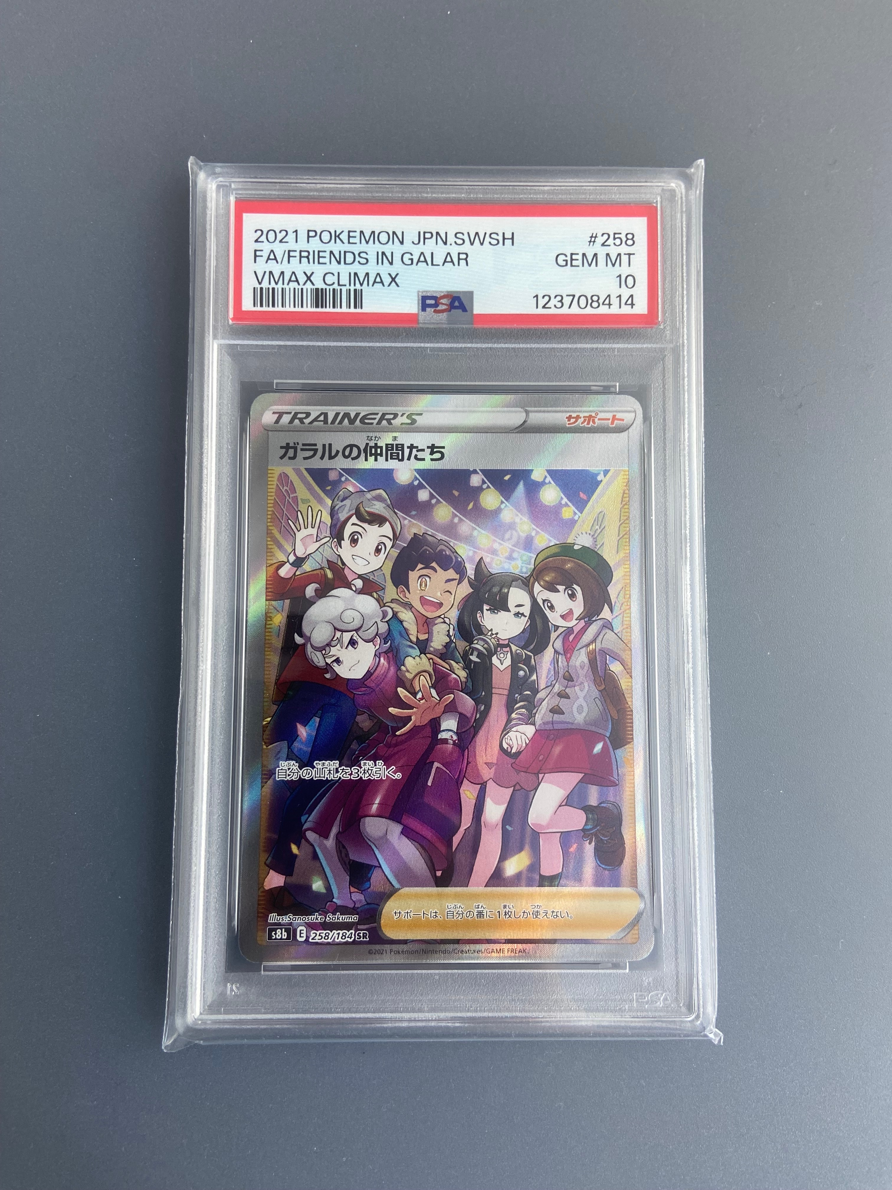 ガラルの仲間たち SR[S8b 258/184](ハイクラスパック「VMAXクライマックス」)