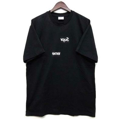 Supreme / Comme des Garçons SHIRT® Split Box Logo Tee "Black"