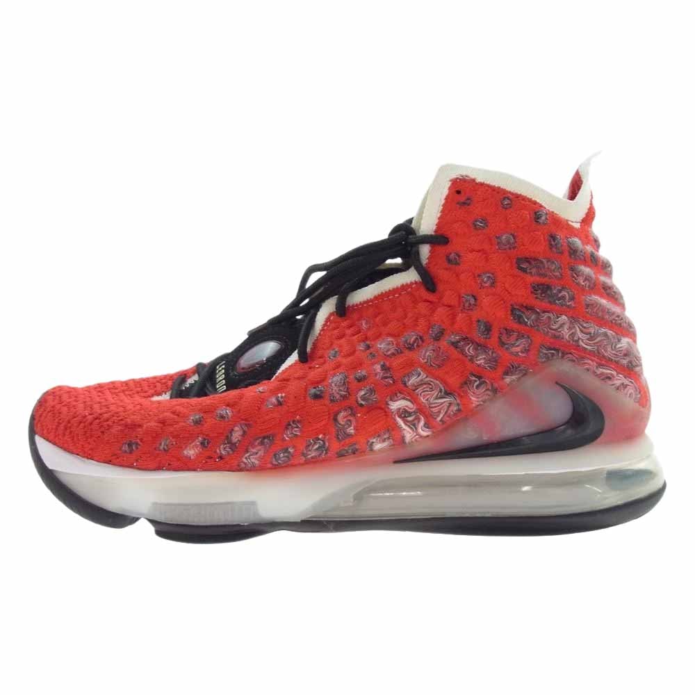 NIKE ナイキ スニーカー BQ3177-601 LEBRON 17 UPTEMPO レブロン17 アップテンポ スニーカー レッド系 27cm【中古】