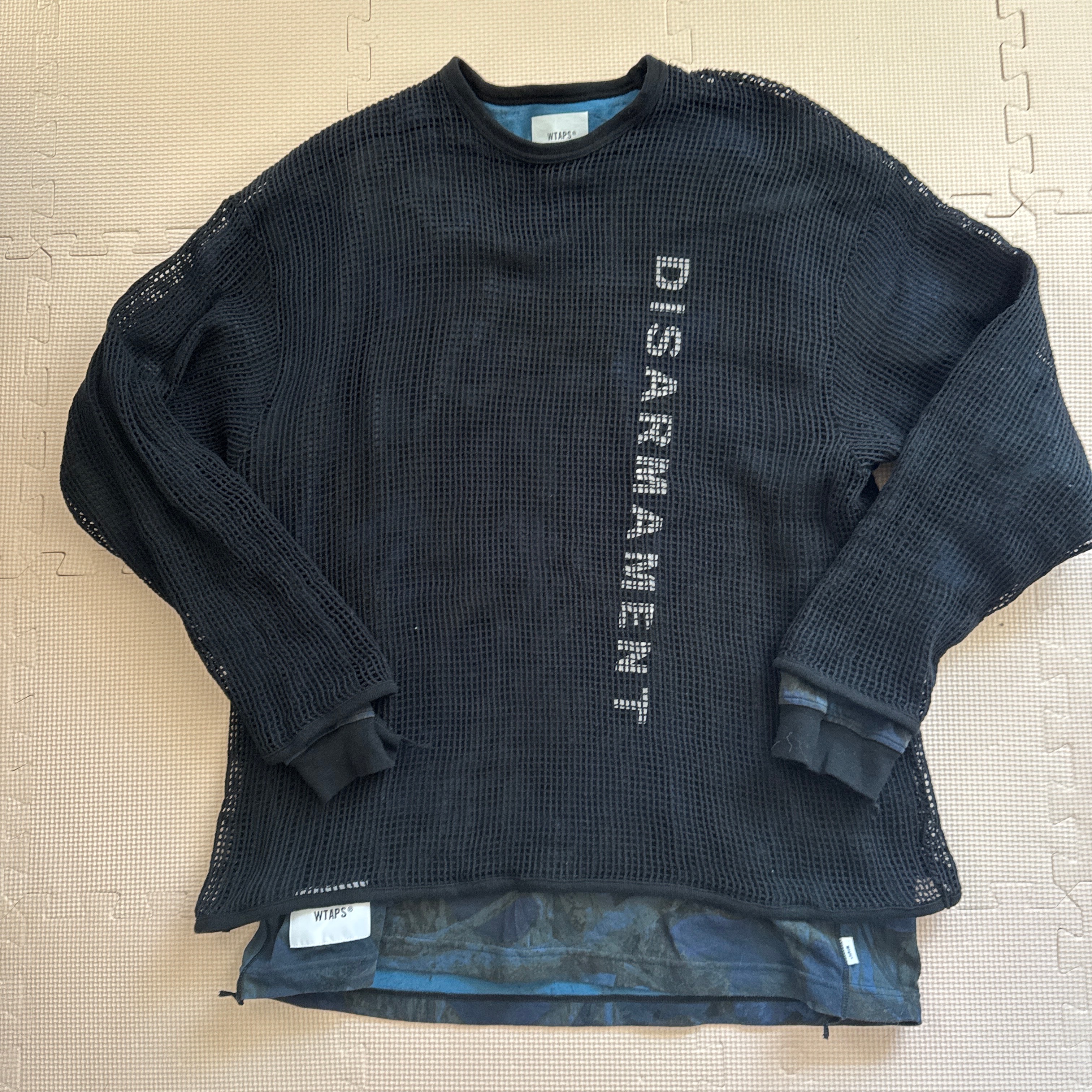 WTAPS Ghill / LS / Cotton "Black"