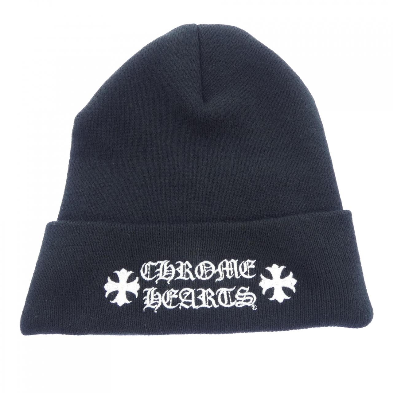 Chrome Hearts Wool Watch Cap Logo Embroidery Beanie "Black"