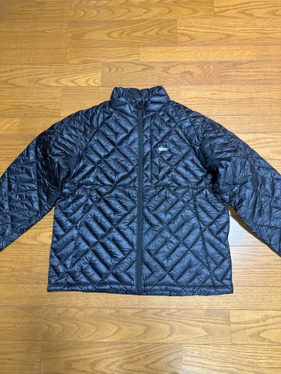 Supreme Spellout Quilted Lightweight Down Jacket "Black"