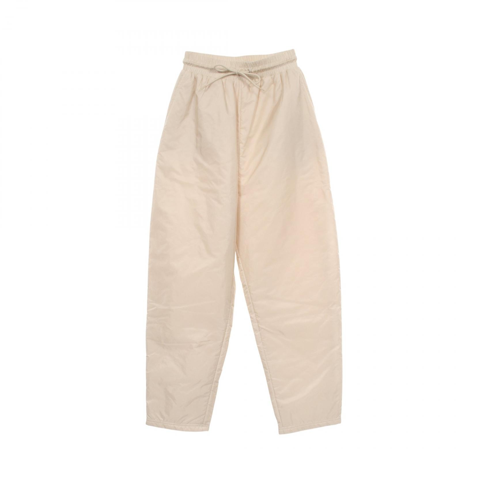 プラダ PRADA Re-Nylon トライアングルロゴ パンツ 衣料品 ボトムス ナイロン レディース アイボリー系 【中古】