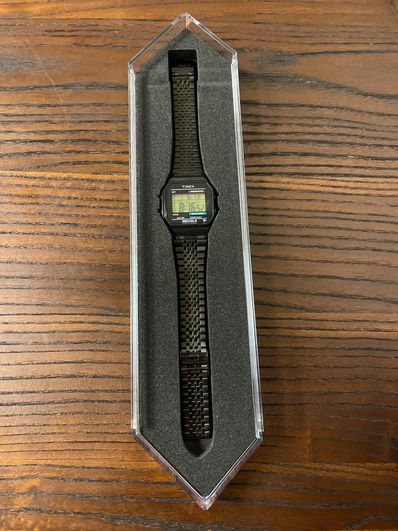 WIND AND SEA TIMEX X WDS CLASSIC DIGITAL BLACK "Black" TW2V22500