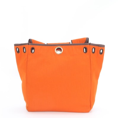 ■美品 エルメスエールバッグ アド 替えバッグ オレンジリュックサック