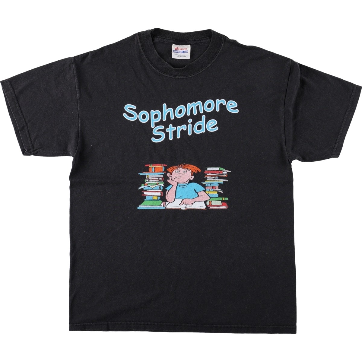 古着 90年代 ヘインズ Hanes HEAVYWEIGHT 50/50 プリントTシャツ メンズM相当 ヴィンテージ/eaa642260