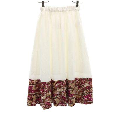 WHITE MOUNTAINEERING ロング丈 ギャザースカート