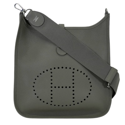 HERMES エルメス ショルダーバッグ エヴリン(エブリン) 29 PM エヴリン3 グリメイヤー トリヨンクレマンス シルバー金具 U刻印 新品同様【中古】