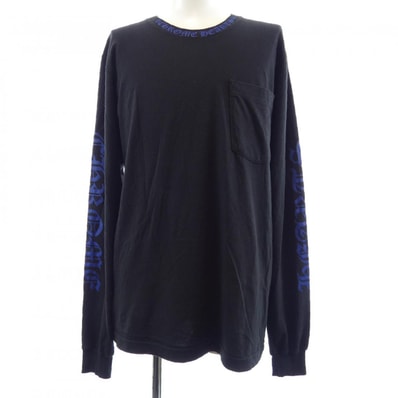 Chrome Hearts Neck Logo L/S T-Shirt "Black/Blue"