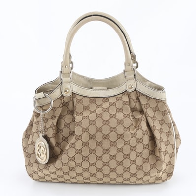 グッチ GGキャンバススーキー 211944 トート バッグ