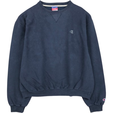 古着 00年代 チャンピオン Champion AUTHENTIC ATHLETIC APPAREL ワンポイントロゴスウェットシャツ トレーナー メンズL相当/eaa652171