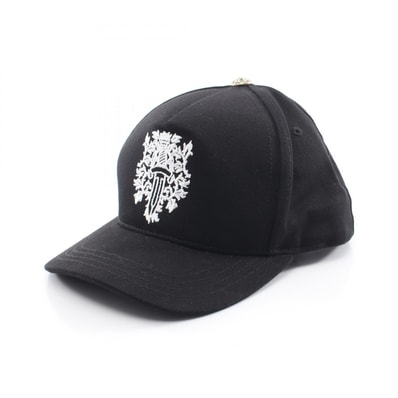 Chrome Hearts Baseball Denim Cap Dogger "Black/White"