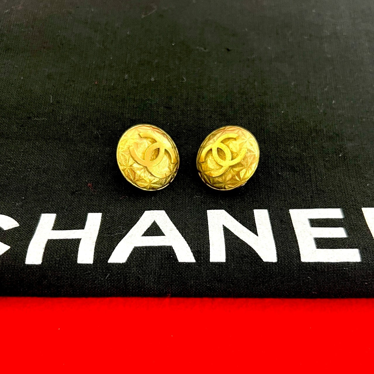 CHANEL シャネル ココマーク GP イヤリング ゴールド
 97758