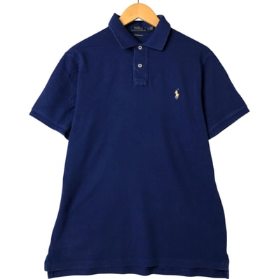 古着 ラルフローレン Ralph Lauren POLO RALPH LAUREN CUSTOM SLIM FIT 半袖 ポロシャツ メンズL相当/eaa534026