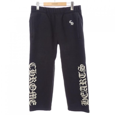 Chrome Hearts CH Logo Embroidered Slow Ride Sweatpants "Black"