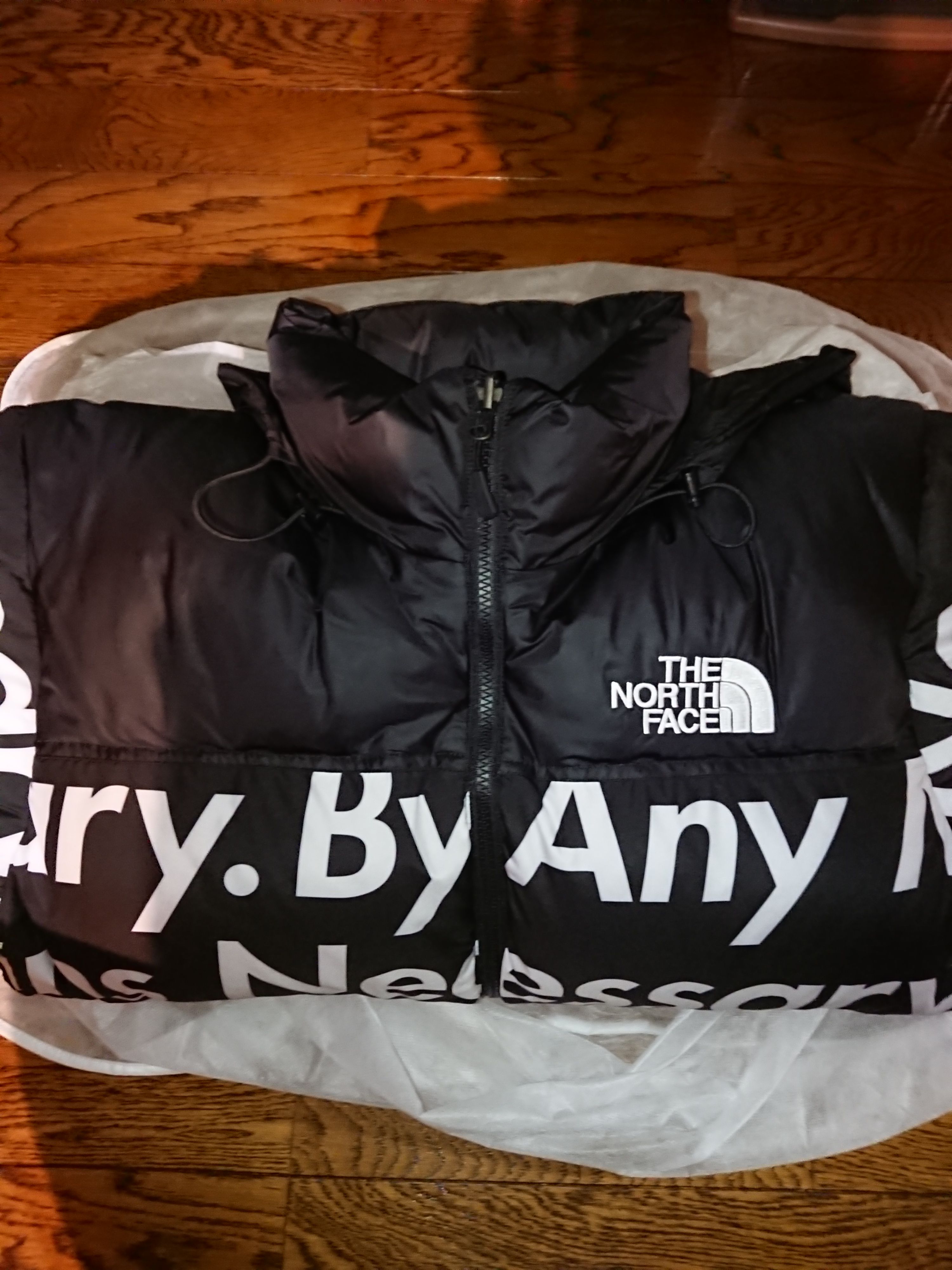 Supreme x The North Face By Any Means Nuptse Jacket "Black"