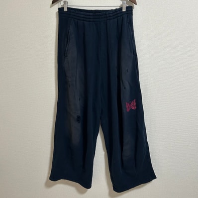 NEEDLES Deconstructed H.D. Sweat Pant "Navy"