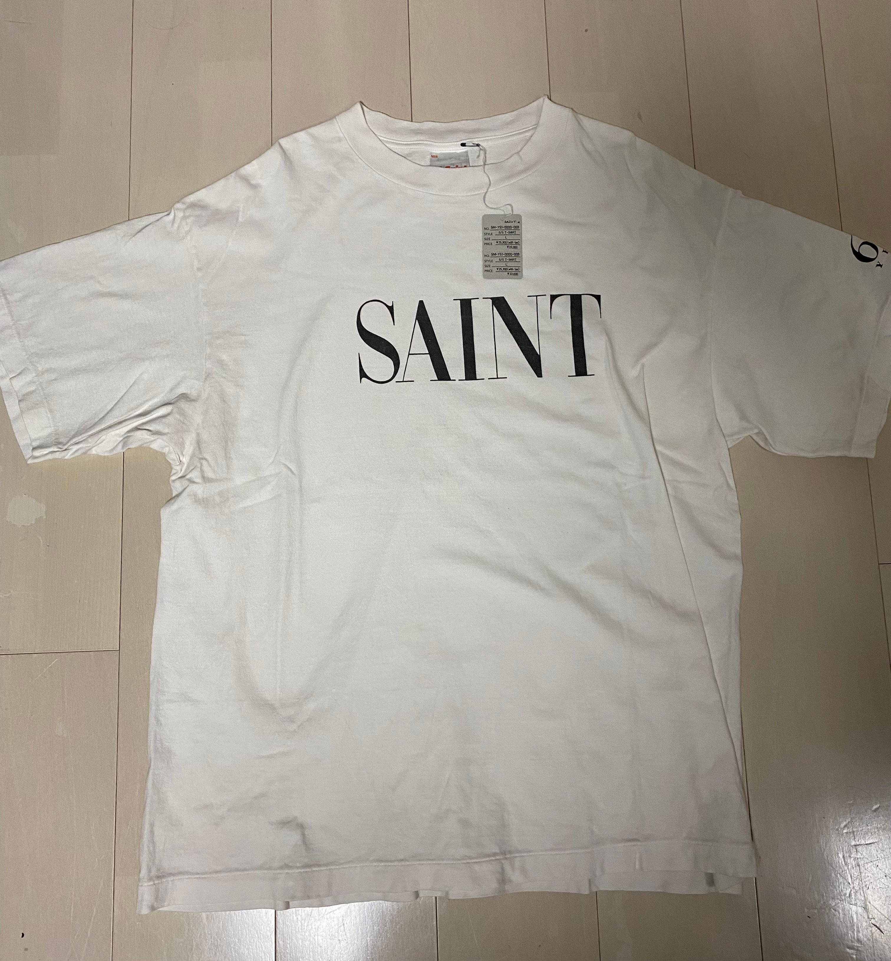SAINT Mxxxxxx SS Tee Saint "White"