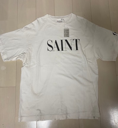 SAINT Mxxxxxx SS Tee Saint "White"