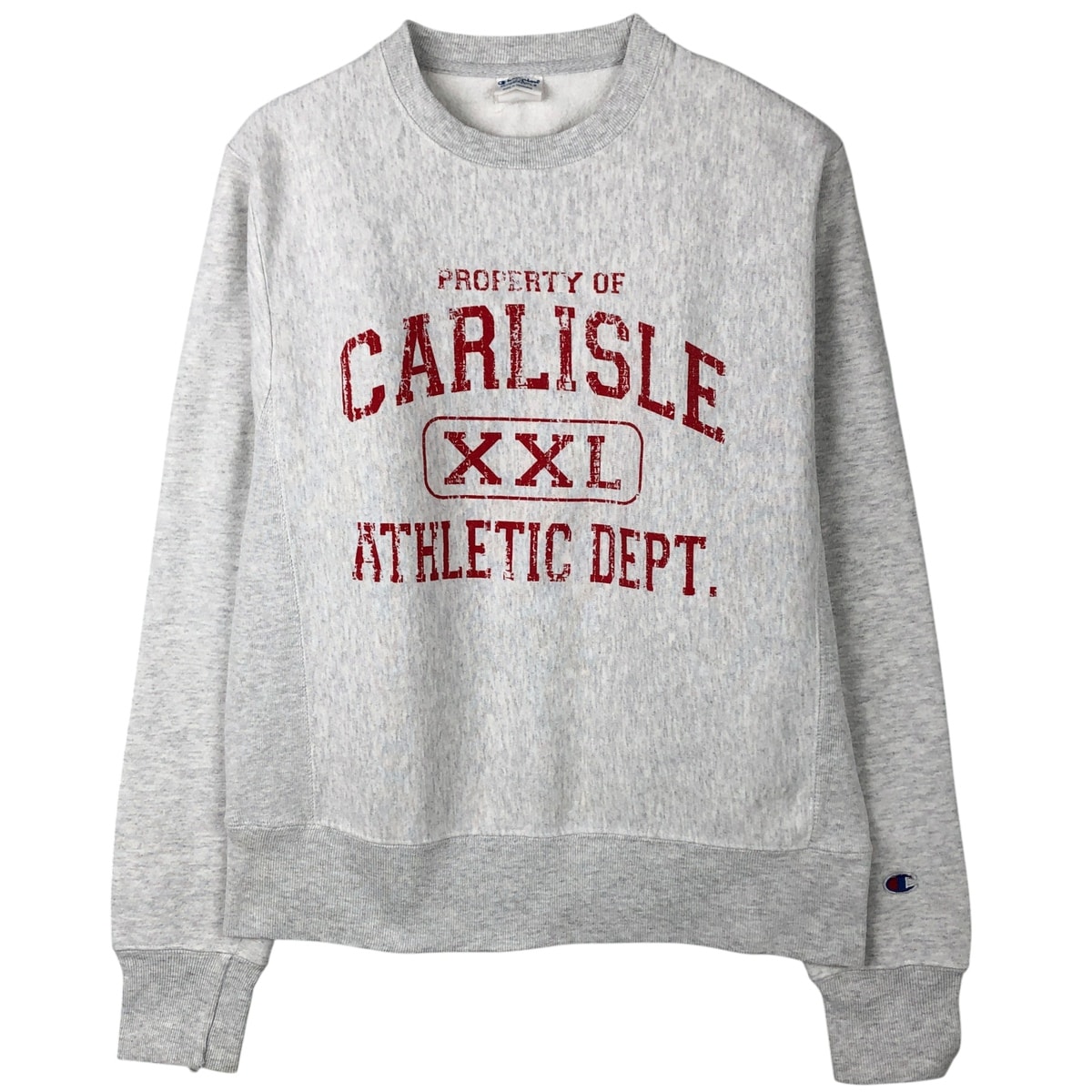 古着 チャンピオン Champion REVERSE WEAVE リバースウィーブ プリントスウェットシャツ トレーナー メンズS相当/eaa610542