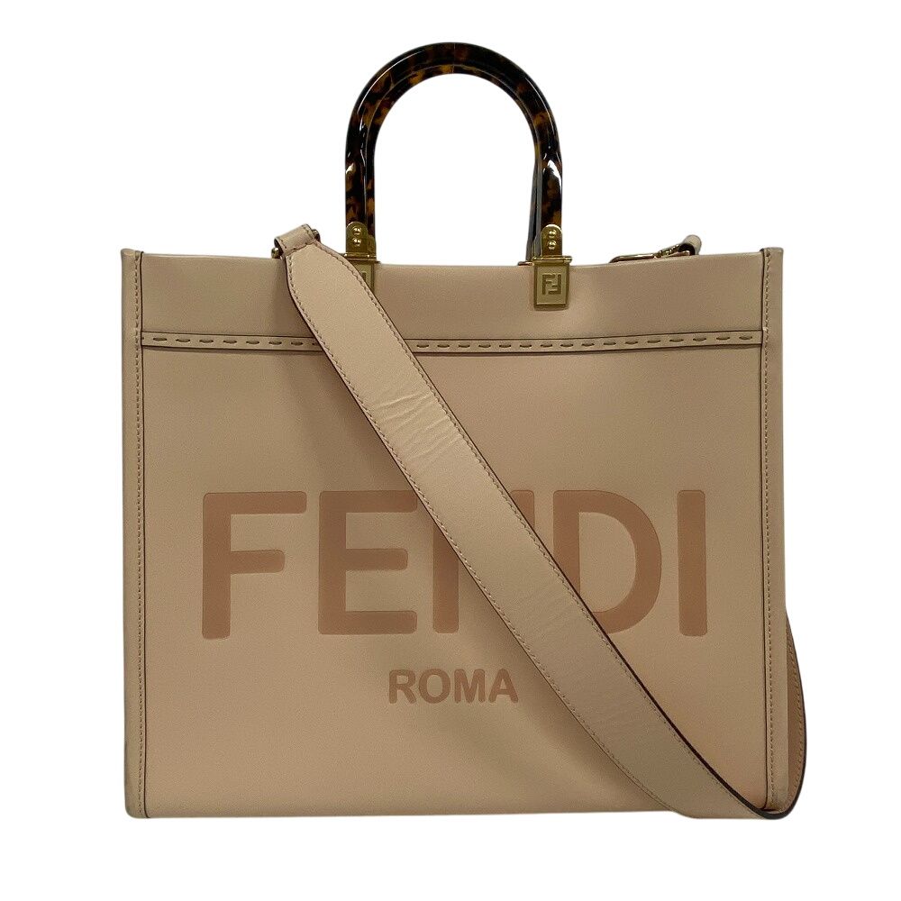 フェンディ FENDI ハンドバッグ サンシャイン ミディアム 8BH386 ピンク