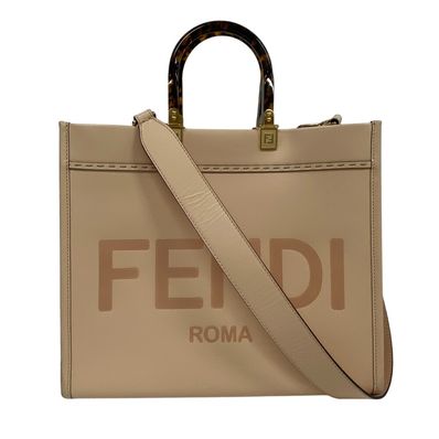 フェンディ FENDI ハンドバッグ サンシャイン ミディアム 8BH386 ピンク