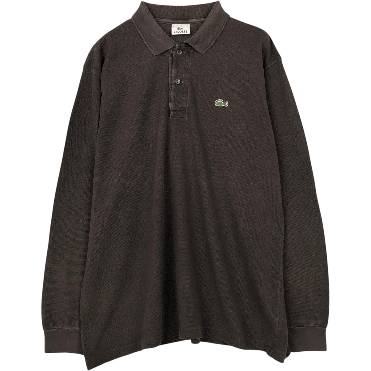 古着 ラコステ LACOSTE 長袖 ポロシャツ 5 メンズL相当/eaa667149