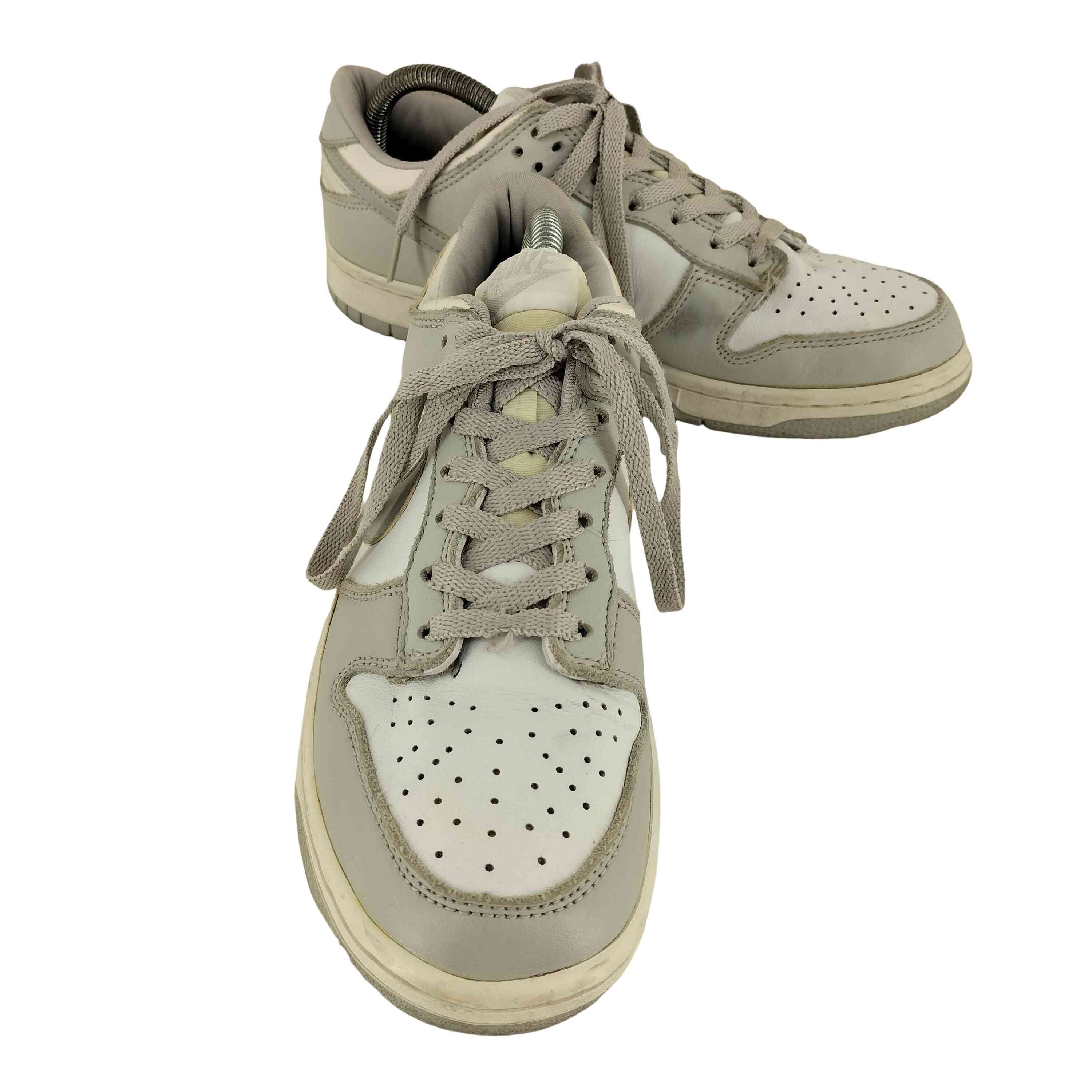 90s 99年製 初期復刻 DUNK LOW ダンク ロー - WHITE/LIGHT ZEN GREY【1133602171515】