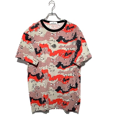 STONE ISLAND 20SS DESERTCAMO Tee Red