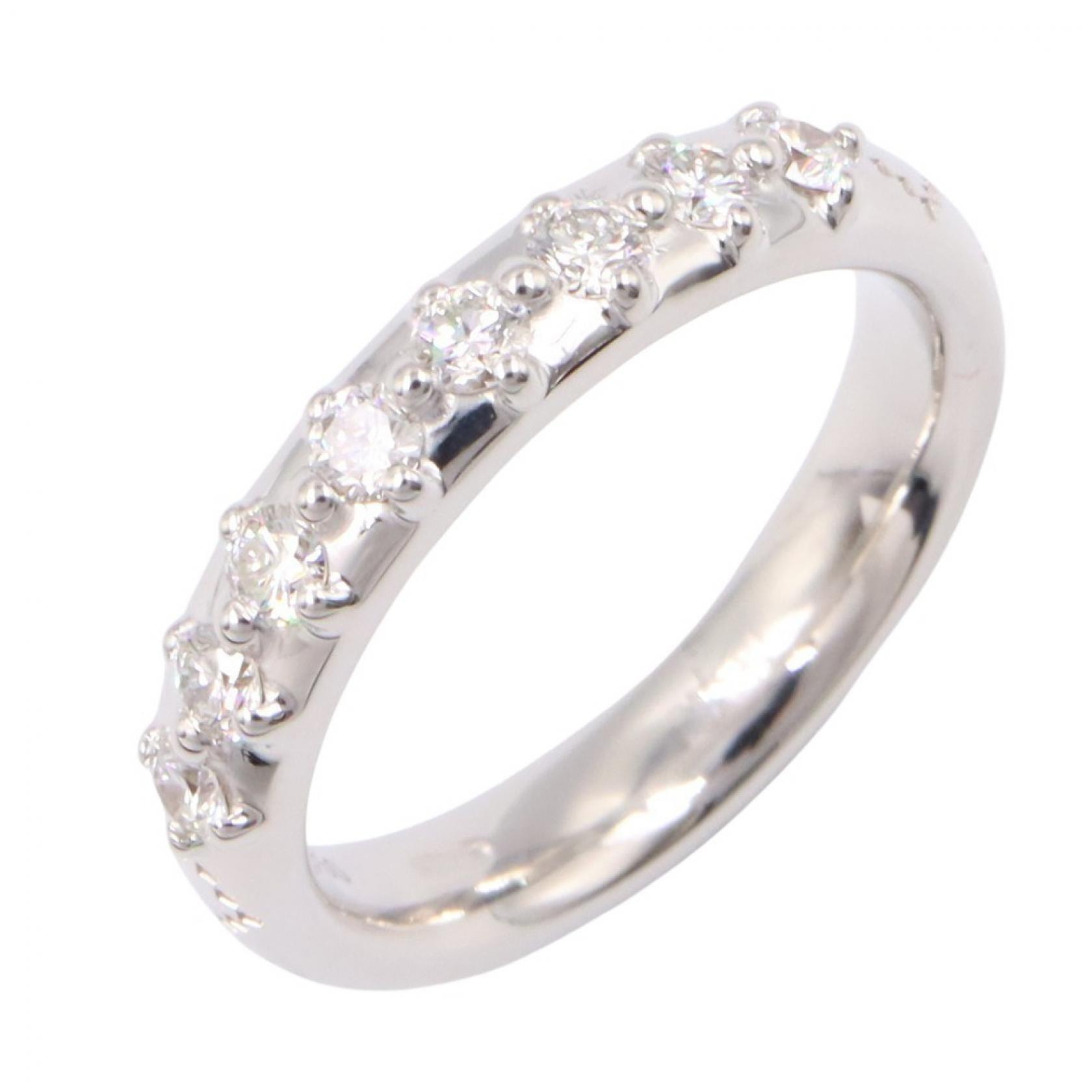 グッチ GUCCI ディアマンティッシマ ダイヤ リング リング・指輪 ジュエリー K18WG(ホワイトゴールド) ダイヤモンド レディース シルバー系 / クリア系 【中古】