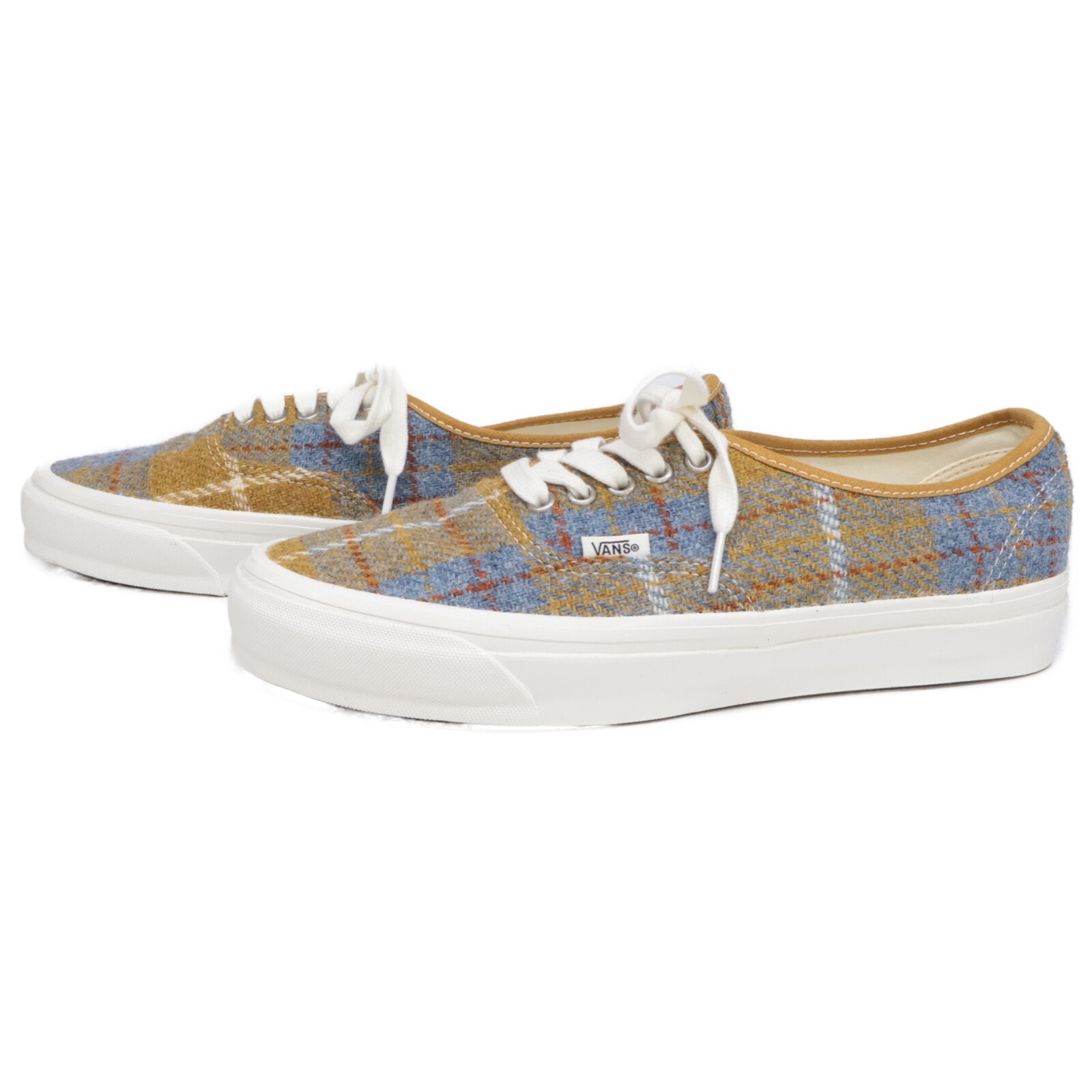 バンズ 【美品】VN000EBNJM9 PREMIUM オーセンティック Harris Tweed ハリスツイード スニーカー US9.5