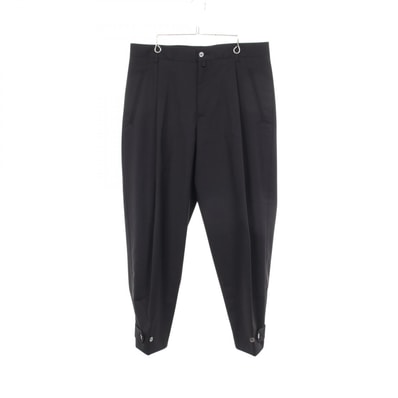 ドルチェアンドガッバーナ DOLCE & GABBANA パンツ 衣料品 ボトムス ウール メンズ ブラック系 【中古】