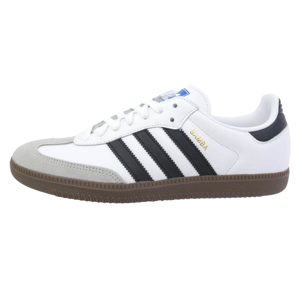 adidas アディダス スニーカー B75806 SAMBA OG サンバOG ローカット スニーカー ホワイト系 27cm【極上美品】【中古】
