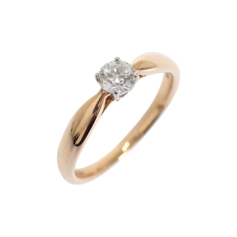 ティファニー TIFFANY&Co. ハーモニー 8号 リング K18ピンクゴールド Pt950プラチナ ゴールド ダイヤモンド レディース【中古】【Aランク】