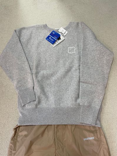 UNDEFEATED CHAMPION 5 STRIKE RW CREW SWEAT - C8-Q031 "Gray"